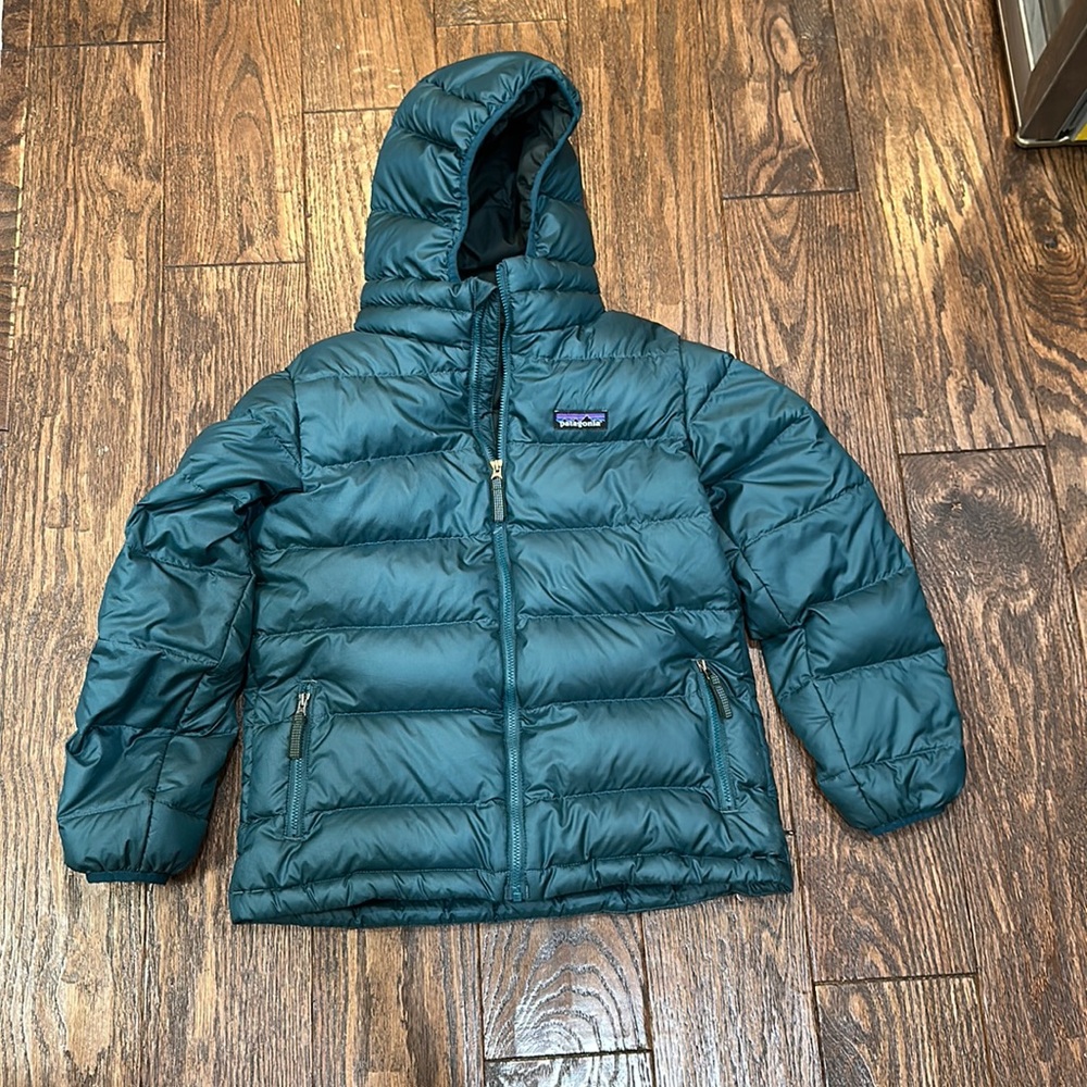 Boys Patagonia Down Hi Loft Hooded Jacket